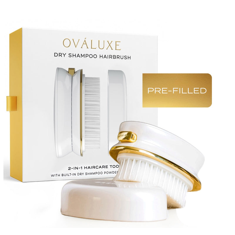 OVÀLUXE DRY SHAMPOO HAIRBRUSH